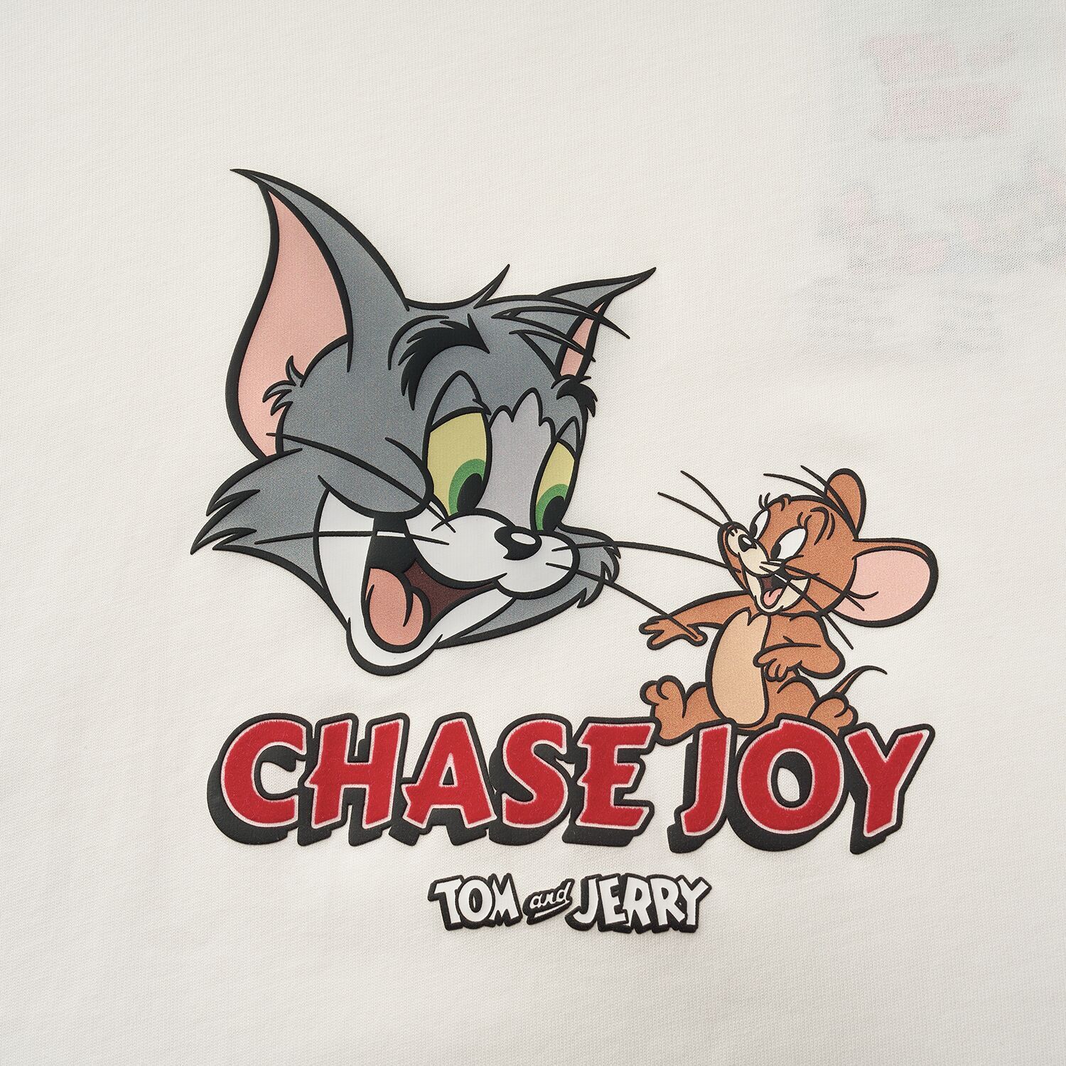 Men's Relaxed Fit Tom & Jerry Cotton Print Tee