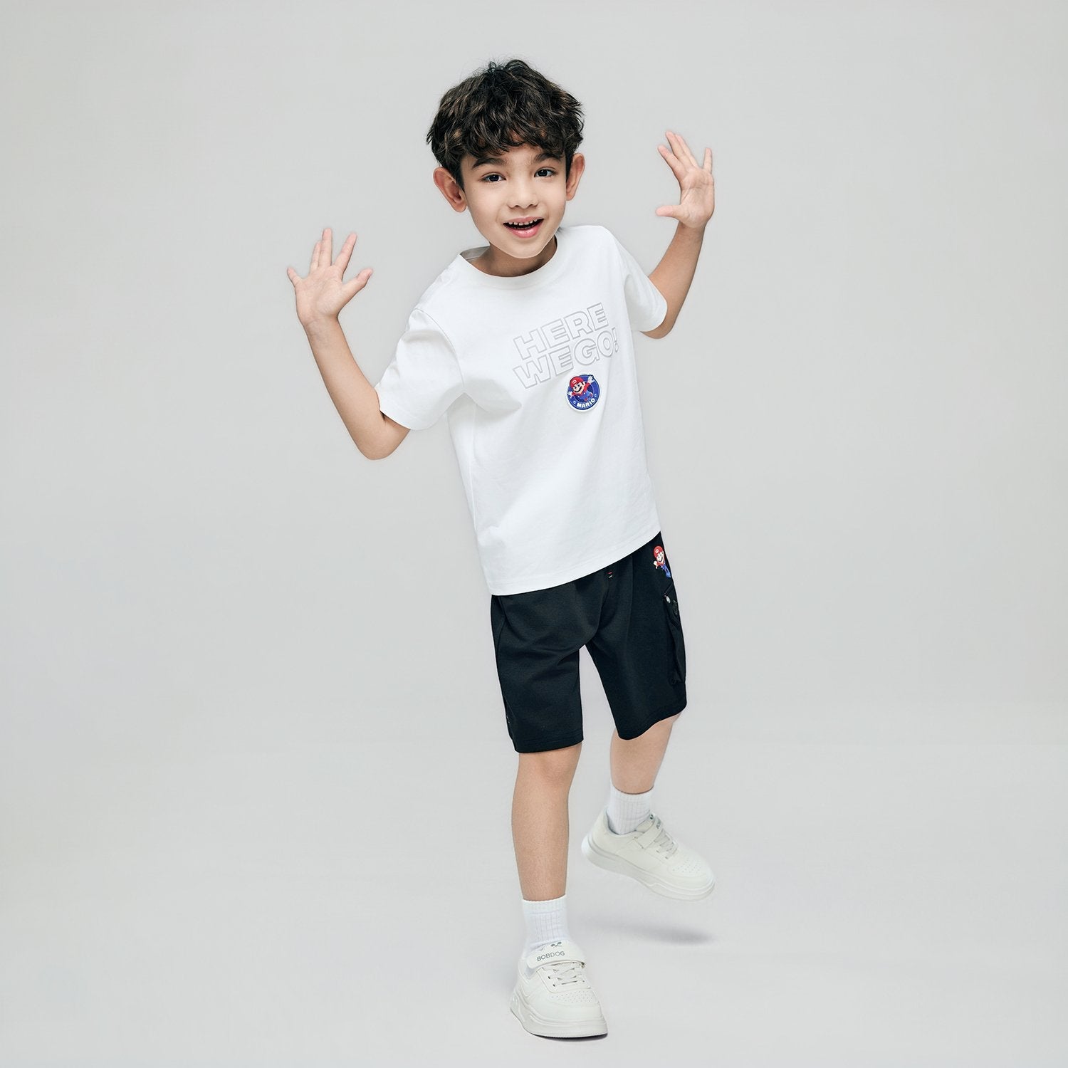 Junior Super Mario Regular PrintTee