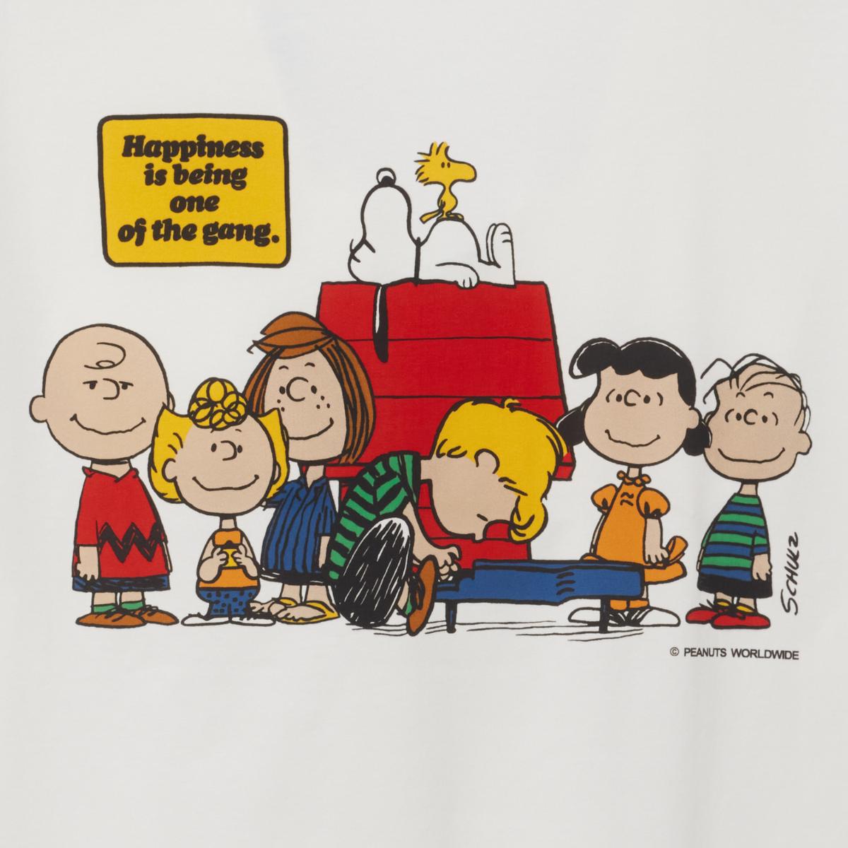 Men's Relaxed Snoopy Print Tee