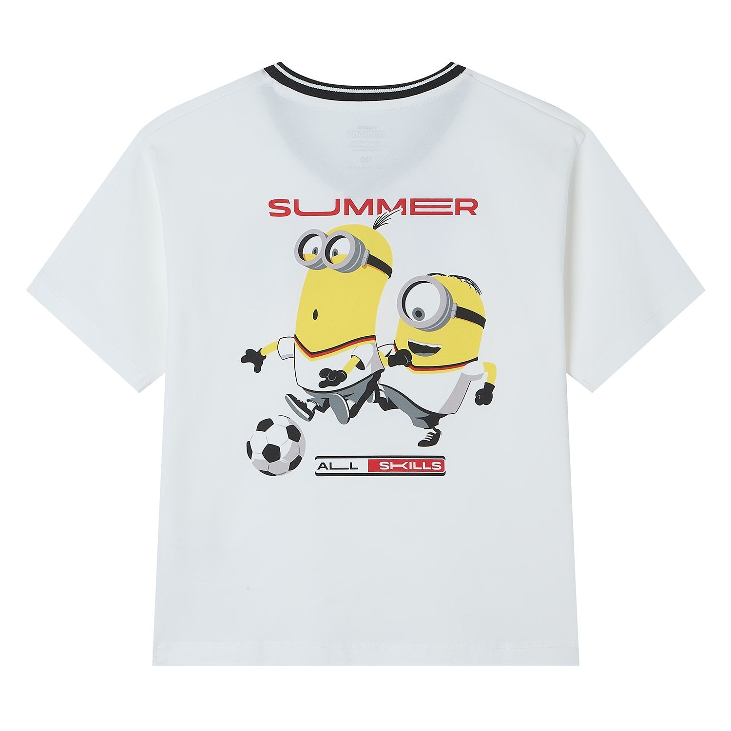 Junior Minions V Neck Relaxed Print Tee