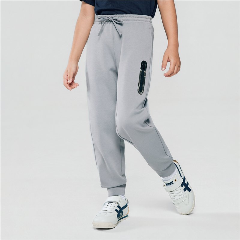 Junior's Interlock Regular Taper Elastic Waist Jogger
