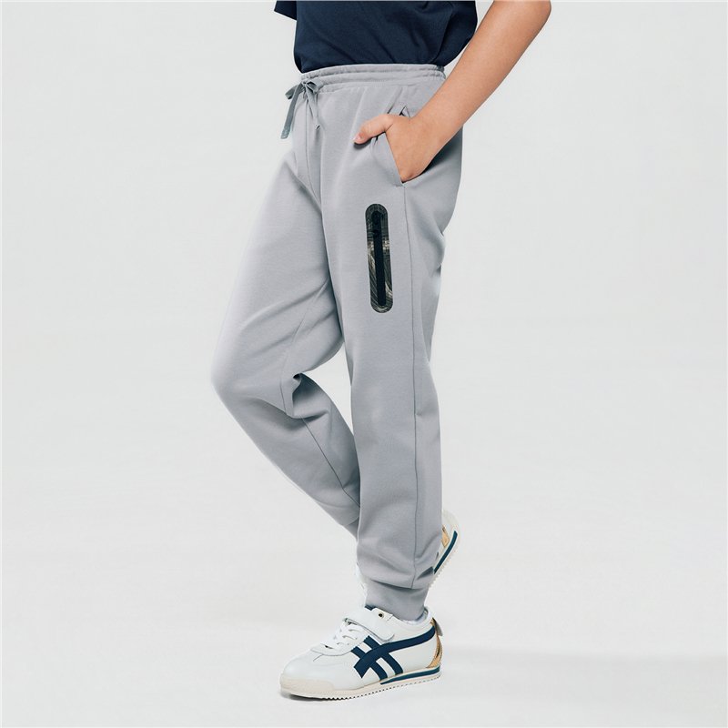 Junior's Interlock Regular Taper Elastic Waist Jogger
