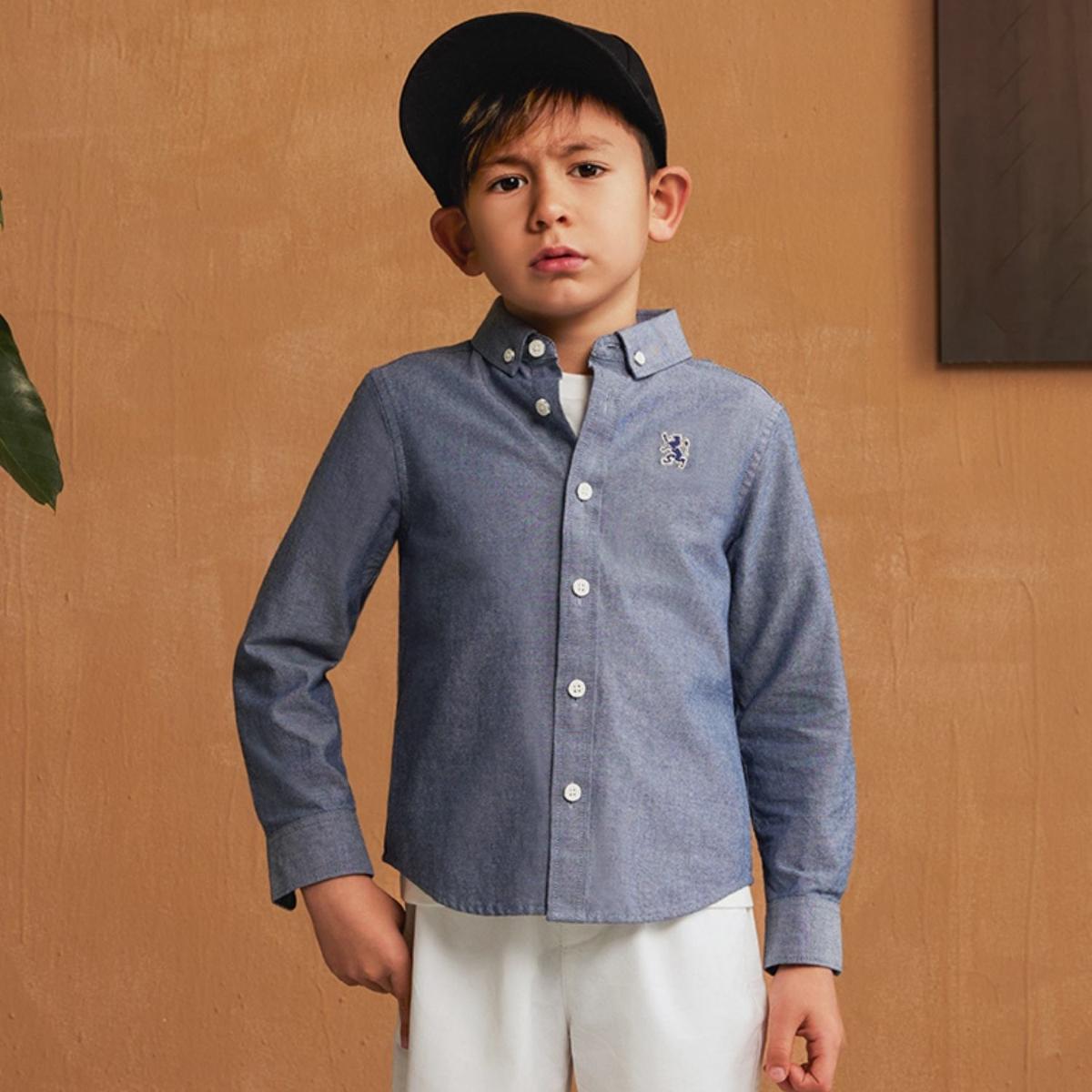 Kids' Cotton Oxford Shirt