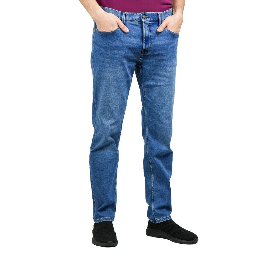 Cotton/Polyester/Spintex Denim Low Rise Skinny Triple Jeans