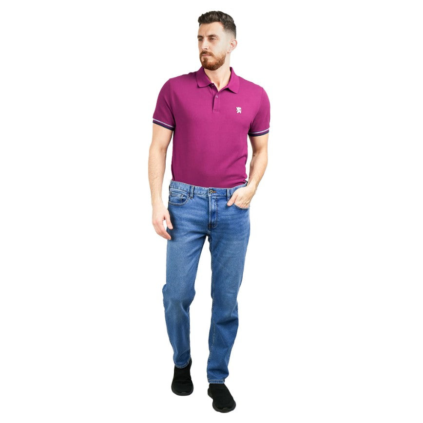 Cotton/Polyester/Spintex Denim Low Rise Skinny Triple Jeans