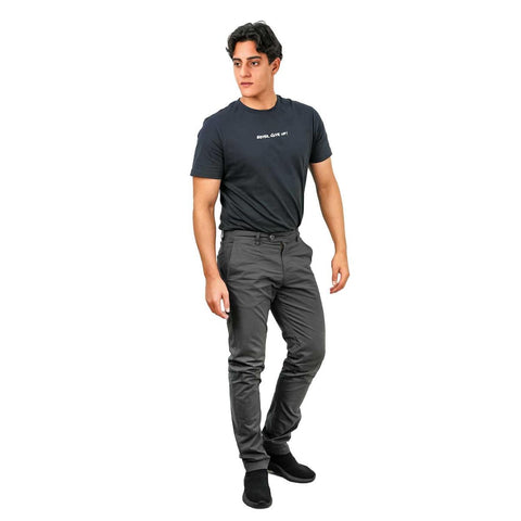 Men's Cotton Spandex Twill Slim Fit Khakis