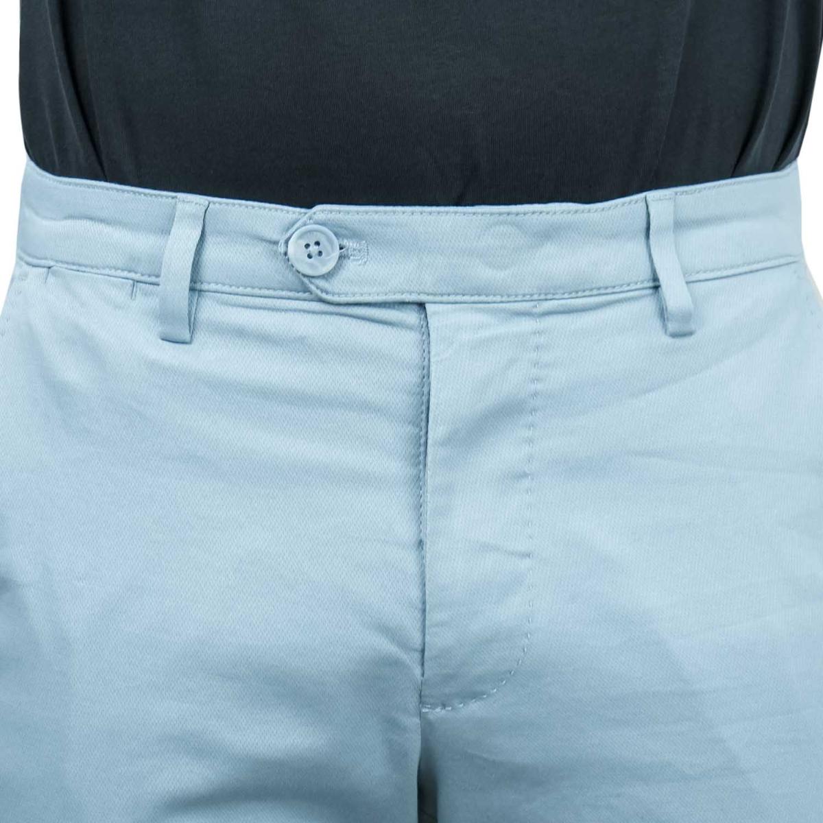 Men's Low Rise Slim Fit Cotton Twill Khakis