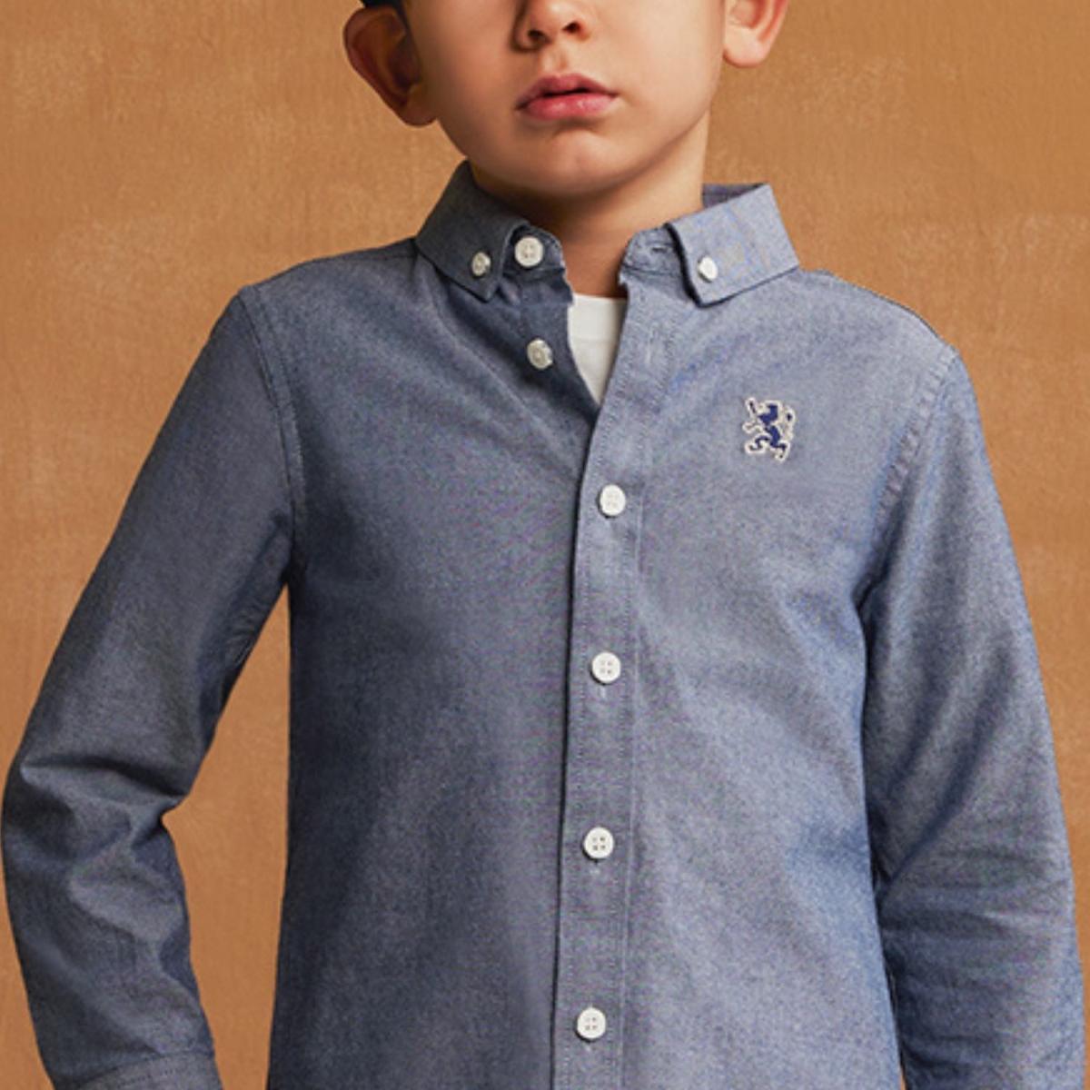 Kids' Cotton Oxford Shirt