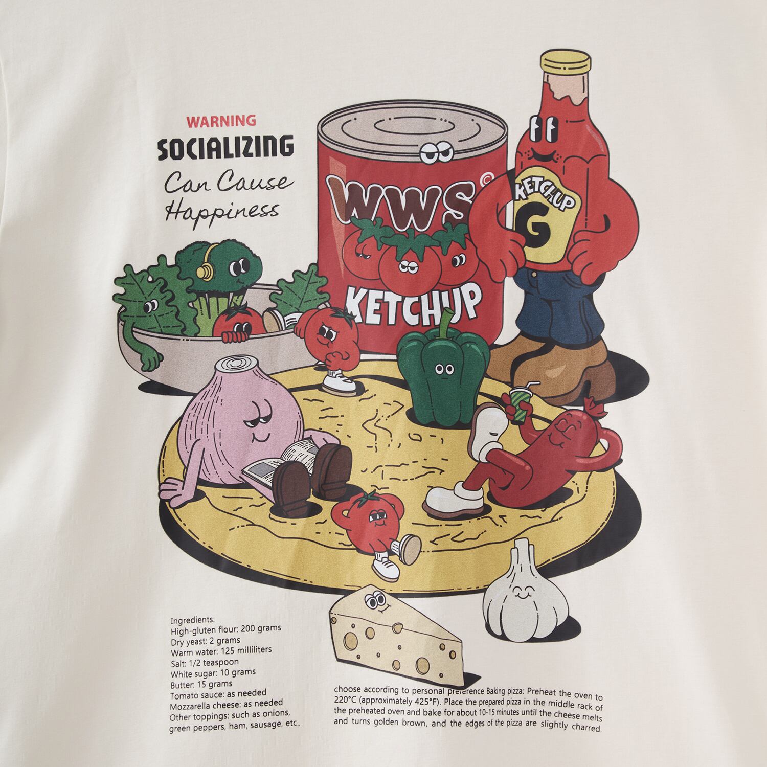 Men’S Graphic Print Cotton Jersey Tee – Relaxed Fit