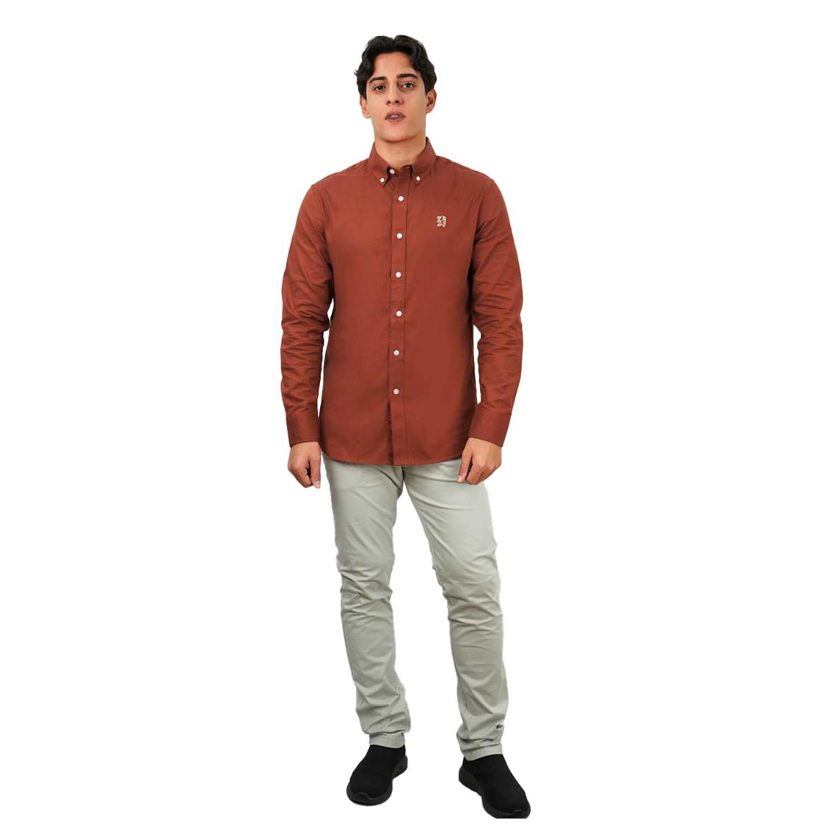 Men's Lion Cotton Oxford Shirt