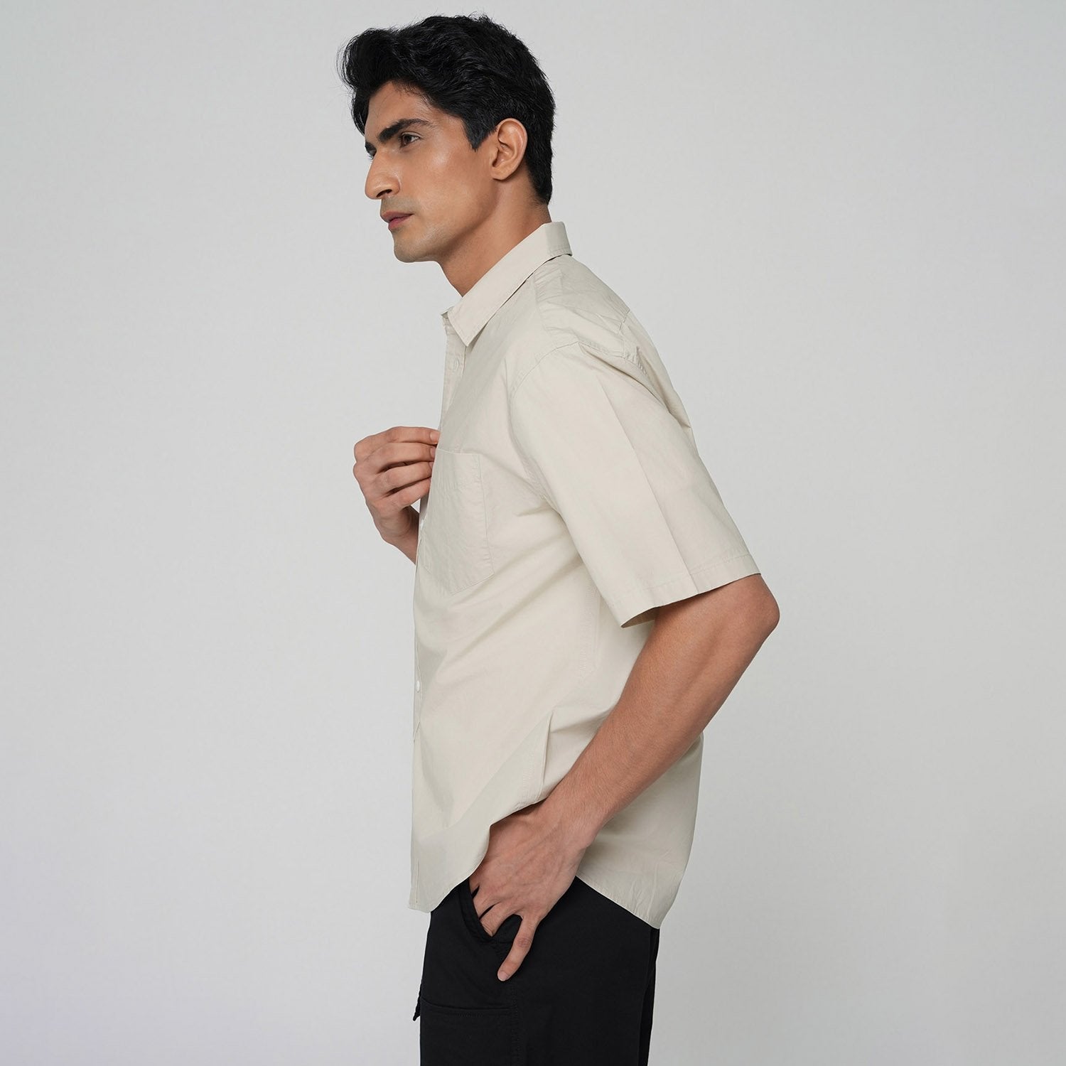 Men's Half Sleeve Regular Fit Shirt