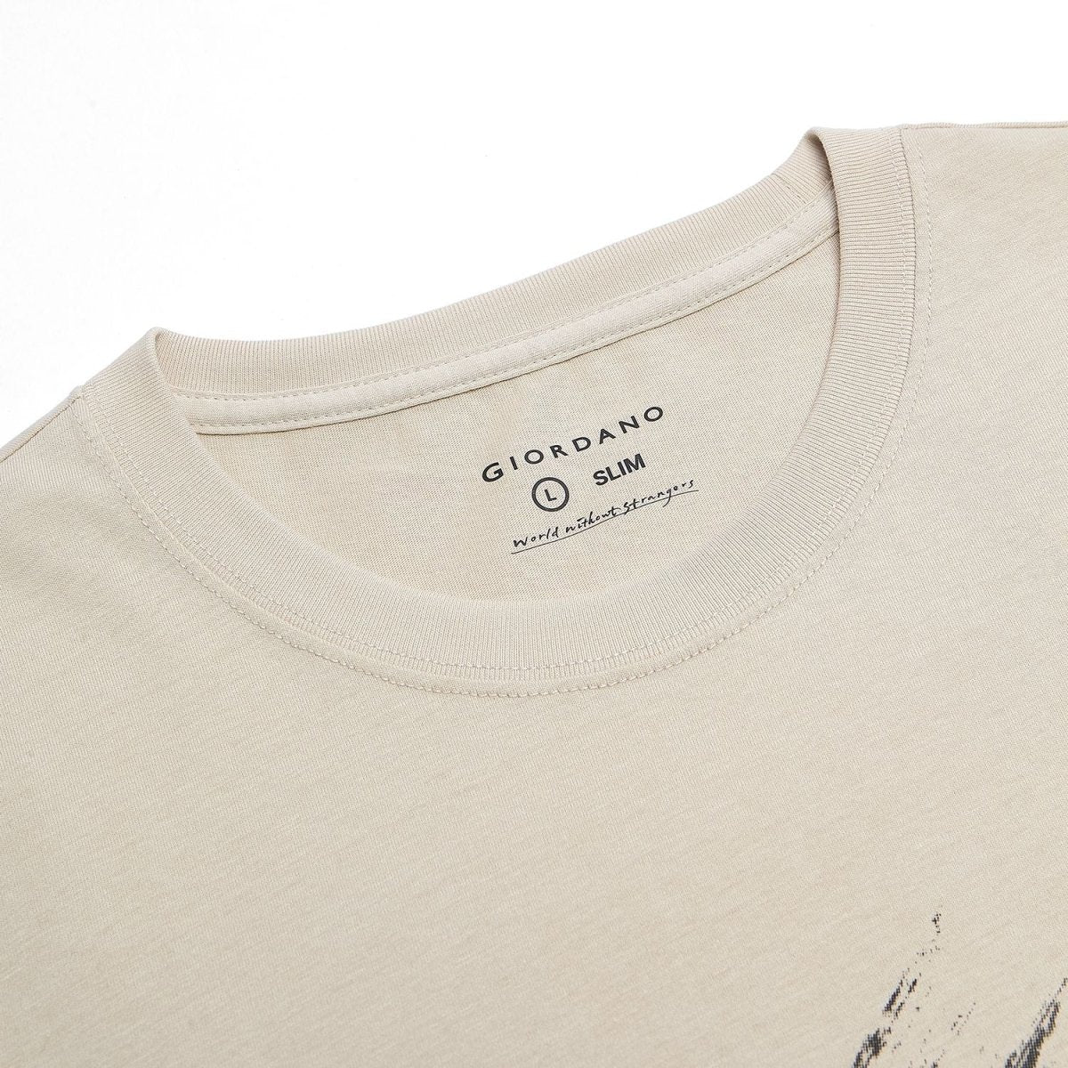 Men's Slim Fit Lion Graphic Tee