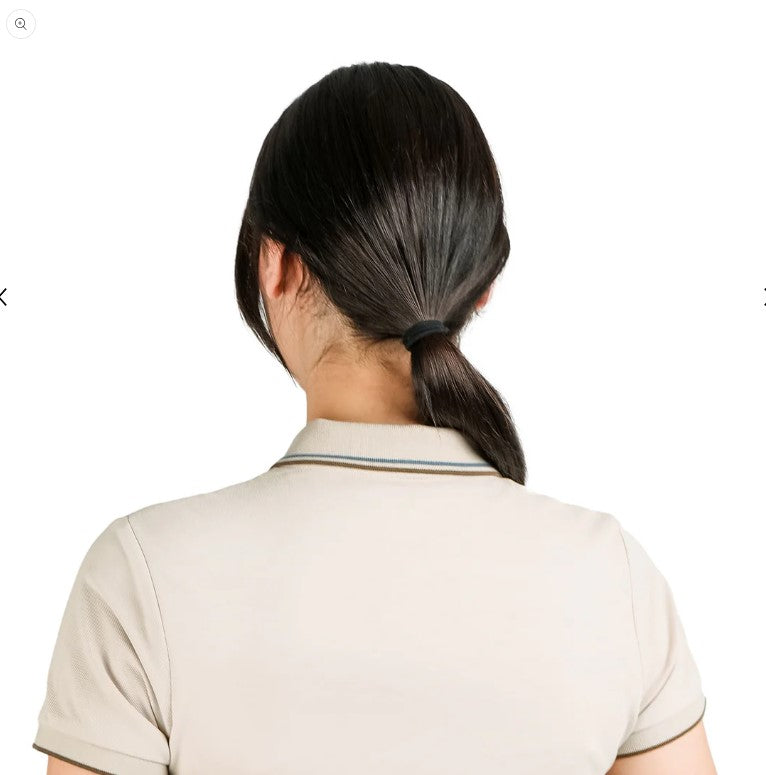 Woman Cotton/Lycra Pique Flat Kint Color Short Sleeve Clase Slim Solid Polo