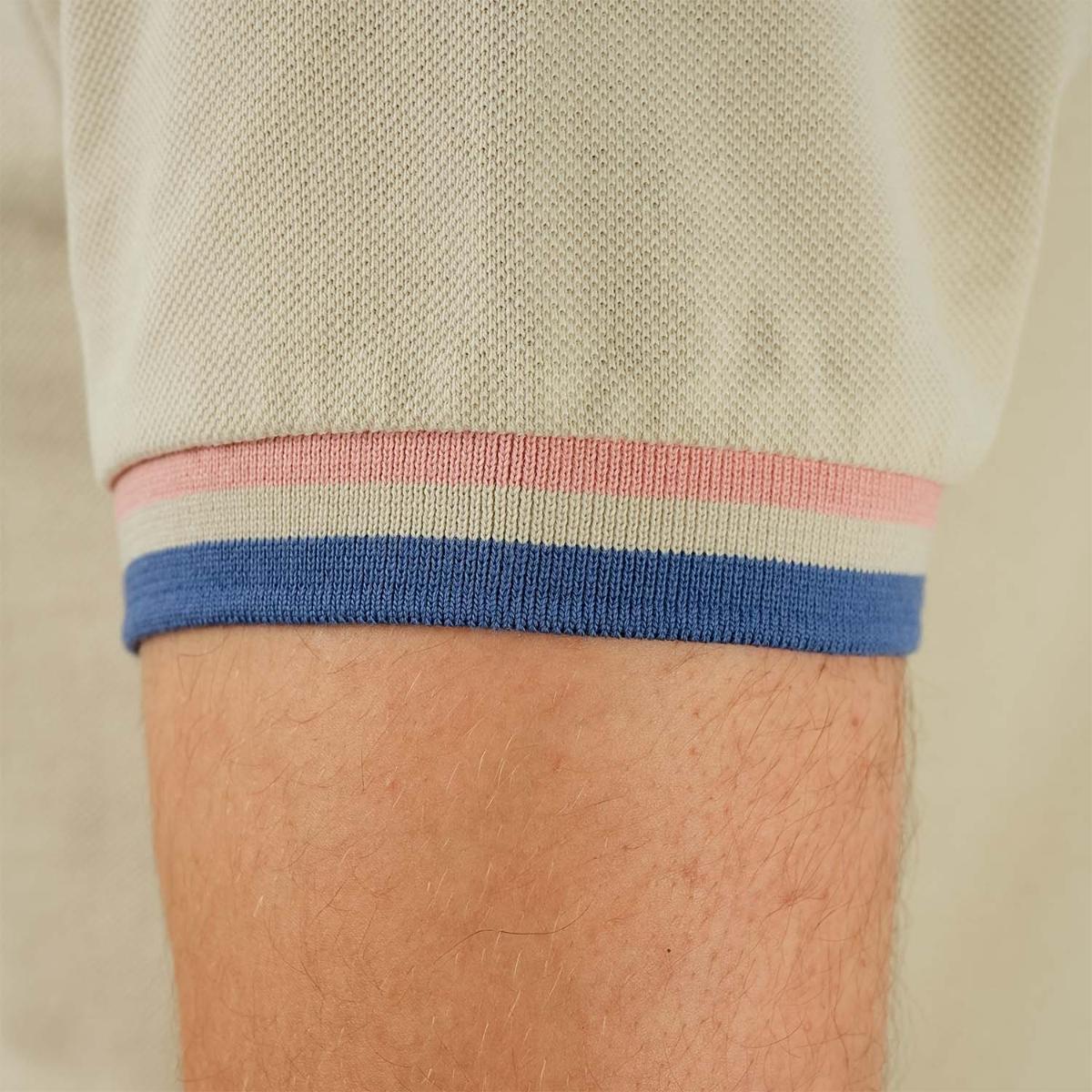 Men's Performance Polo: Classic Piqué, Tipped Collar, Embroidered Detail