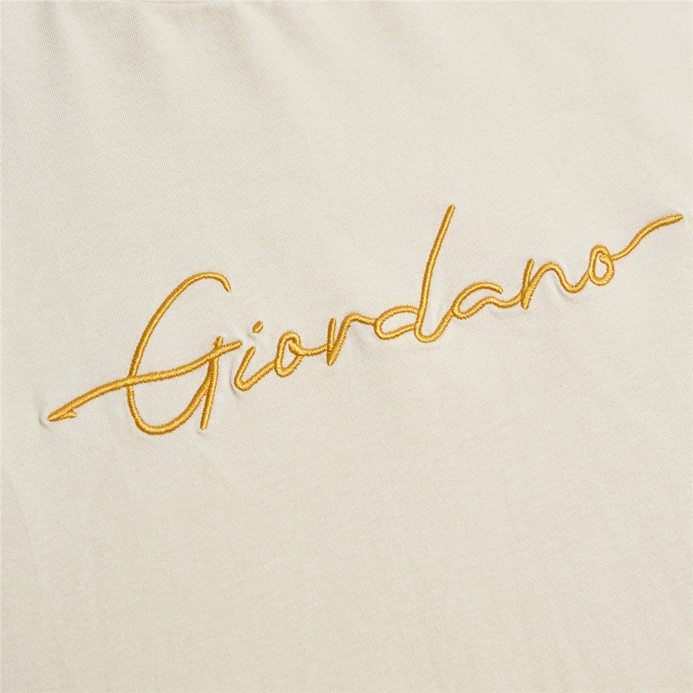 Men’s Slim Fit Cotton Signature Print Tee