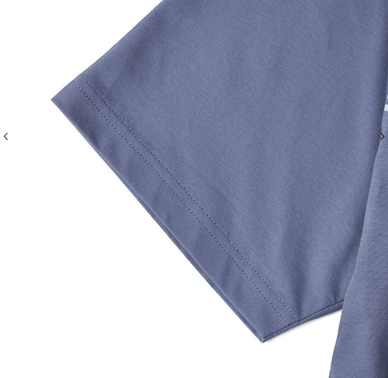 Men's Wave Print Jersey Print Tee