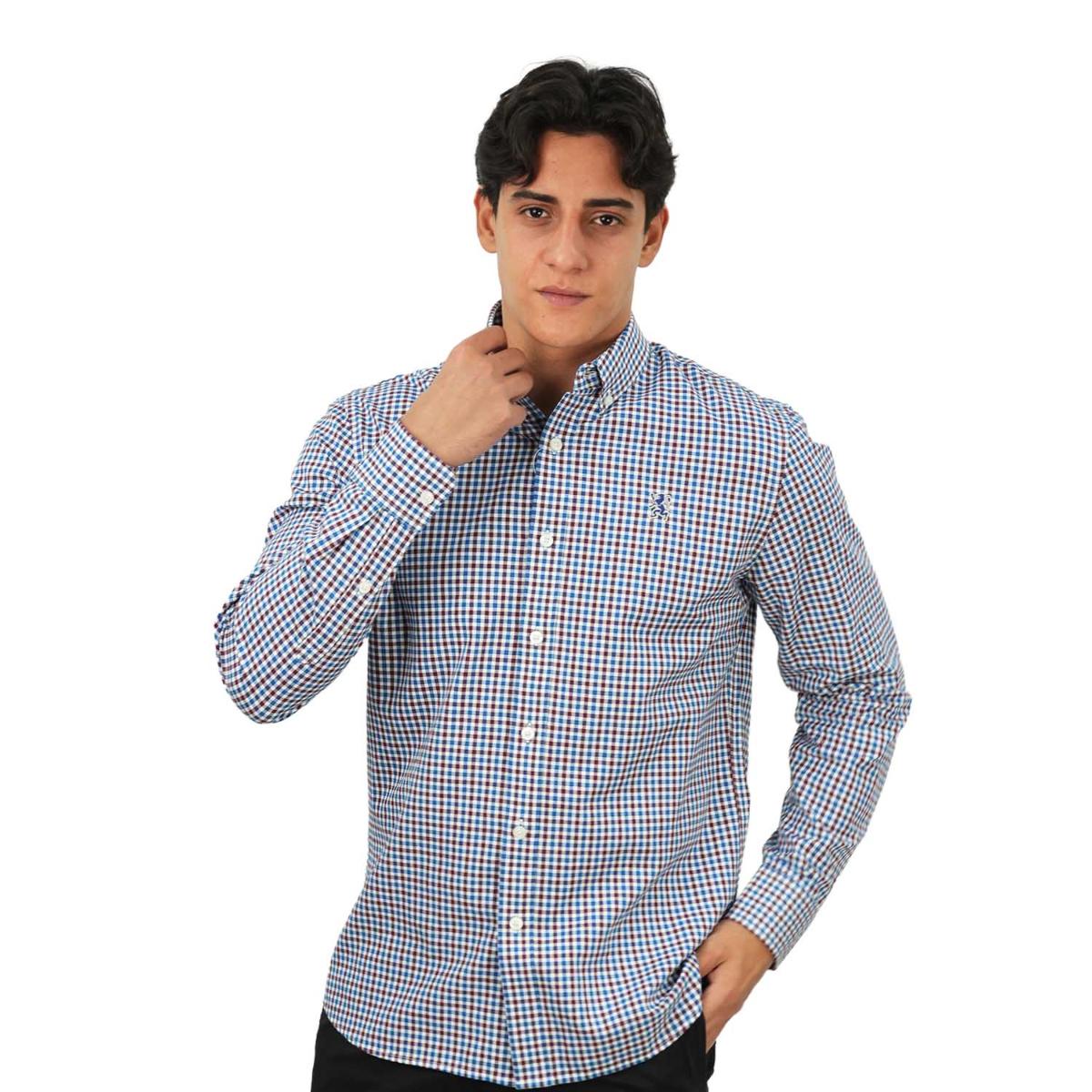 Men's Lion Cotton Oxford Shirt