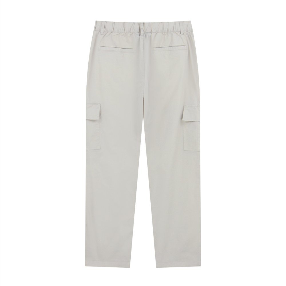 Men’s Relaxed Stretch Twill Cargo Khakis