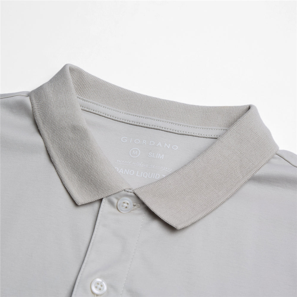 Men’s Liquid Touch Slim Fit Cotton Interlock Polo