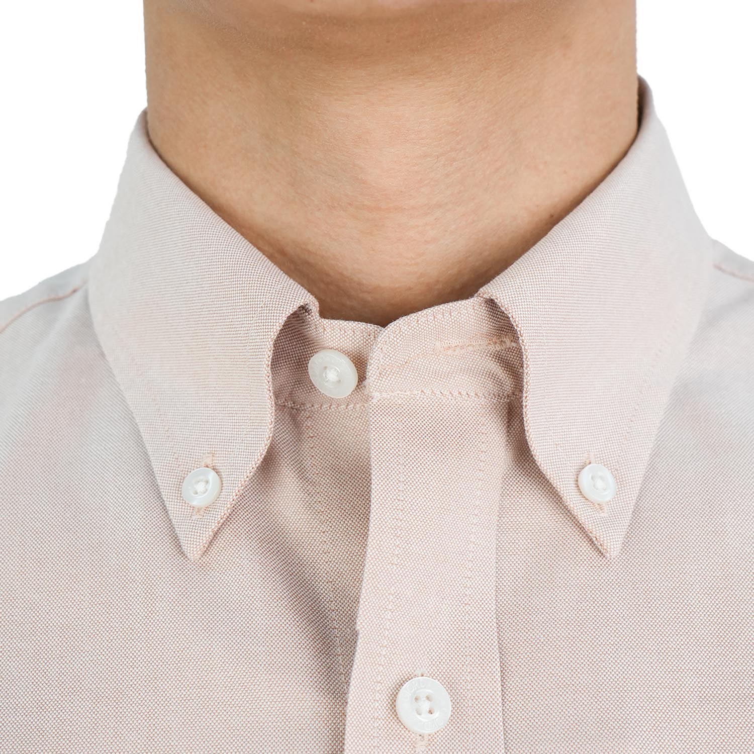 Men's Wrinkle-Free Cotton Oxford Long Sleeve Shirt