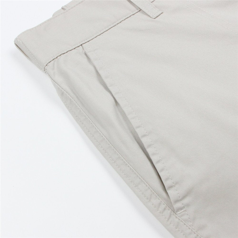 Men’s Relaxed Stretch Twill Cargo Khakis