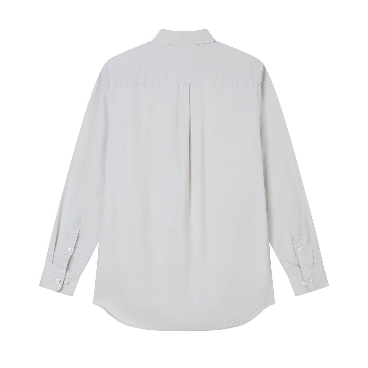 Men's Cotton Slim Oxford Shirt With Embroidery