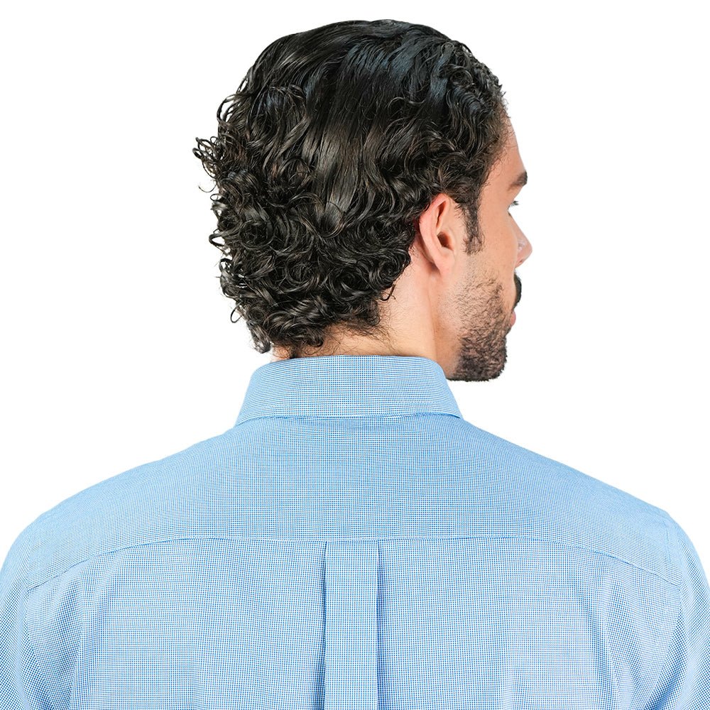 Men’s Cotton Oxford Wrinkle Free Long-Sleeve Shirt