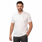 Men's Slim Fit Interlock Polo With Embroidery - Liquid Touch