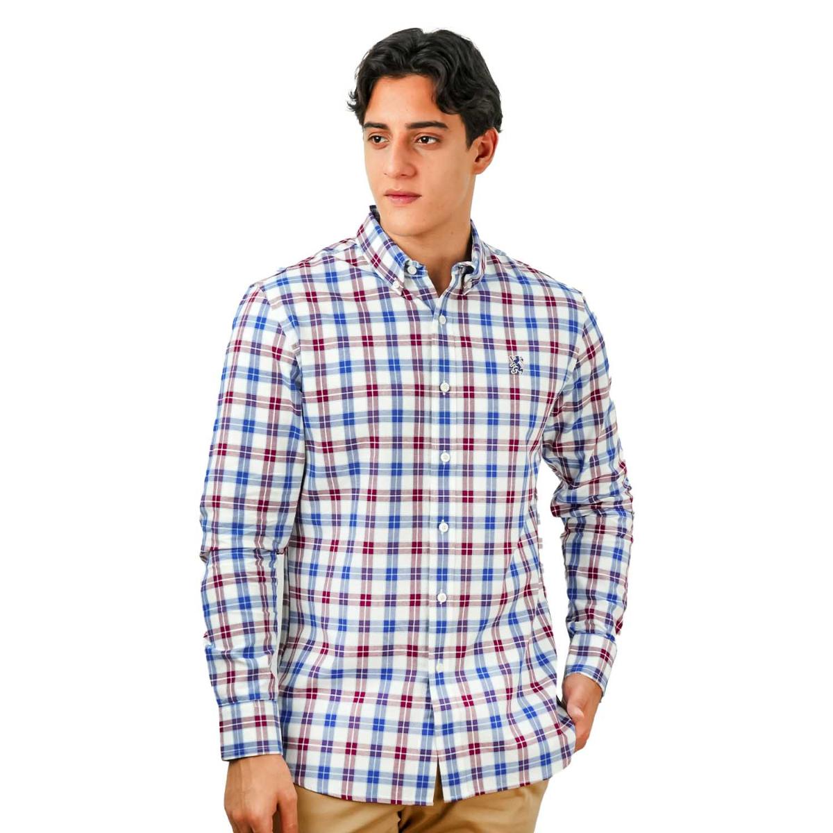 Men's Lion Cotton Oxford Shirt
