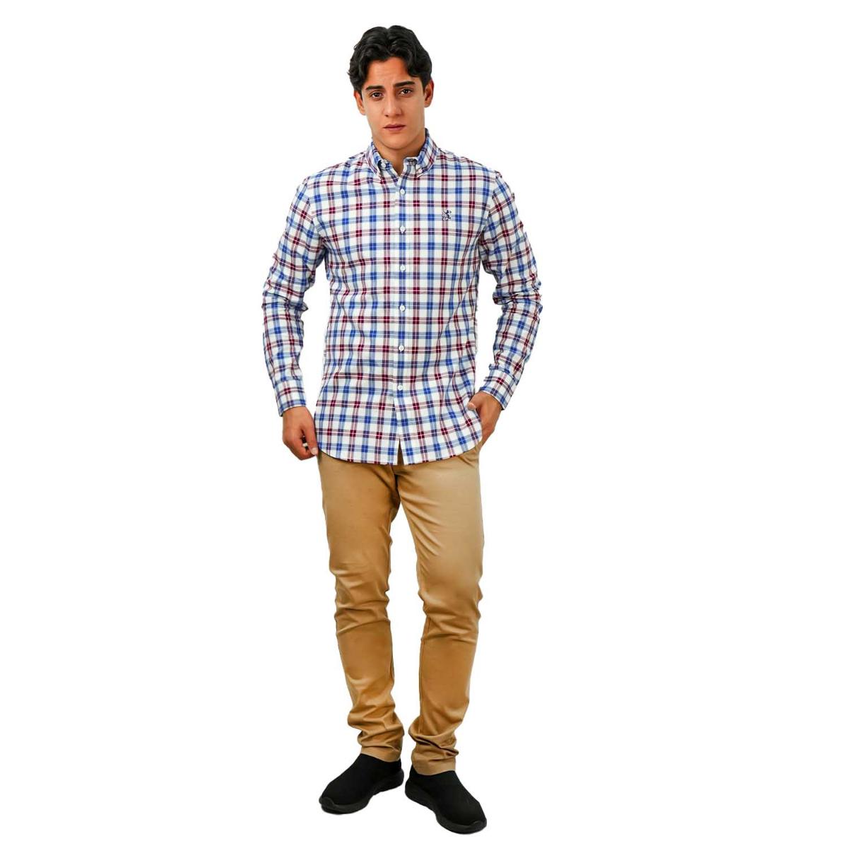 Men's Lion Cotton Oxford Shirt