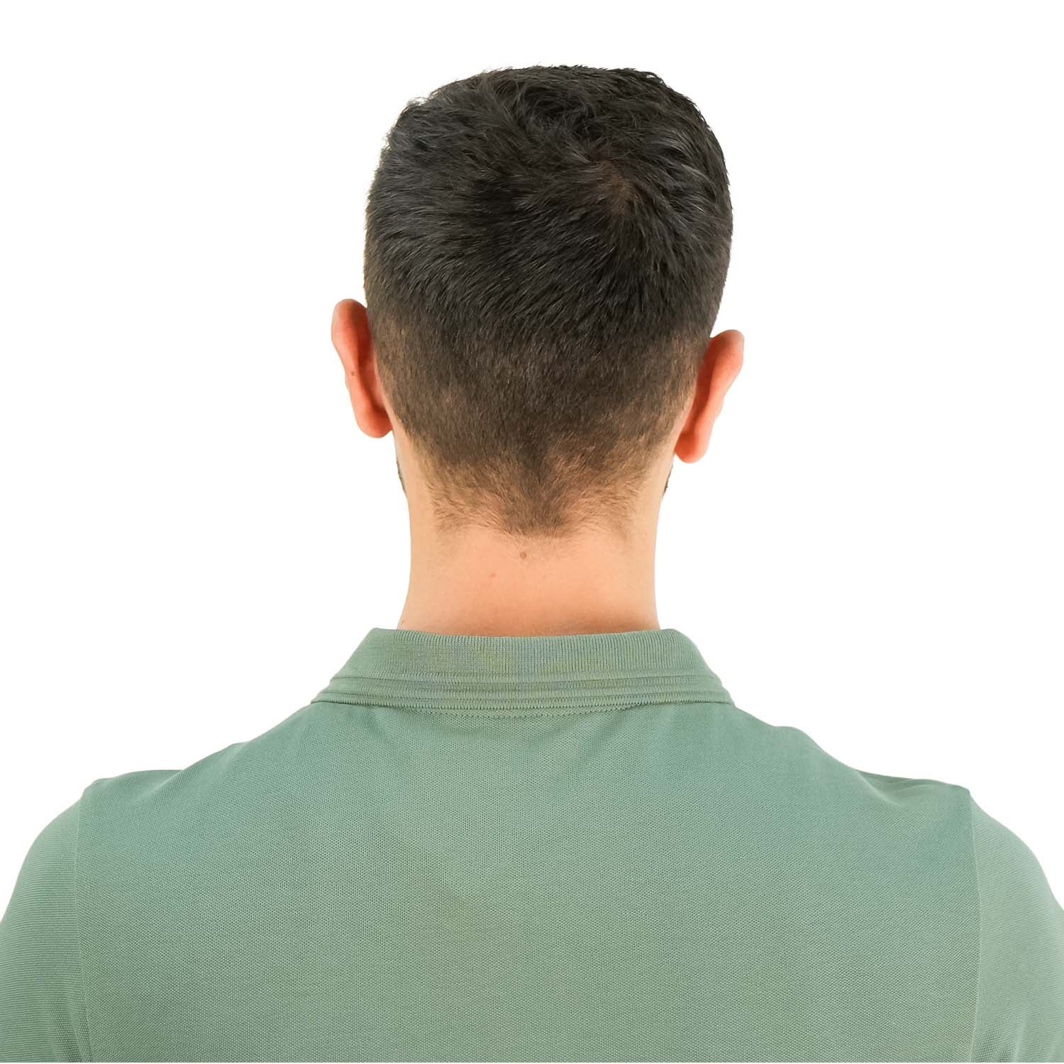 Men's 3D Lion Polo: Slim Fit, Bold Embroidery, Premium Pique