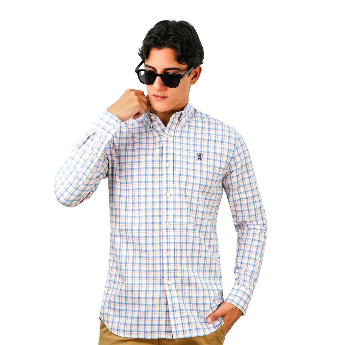 Men's Lion Cotton Oxford Shirt