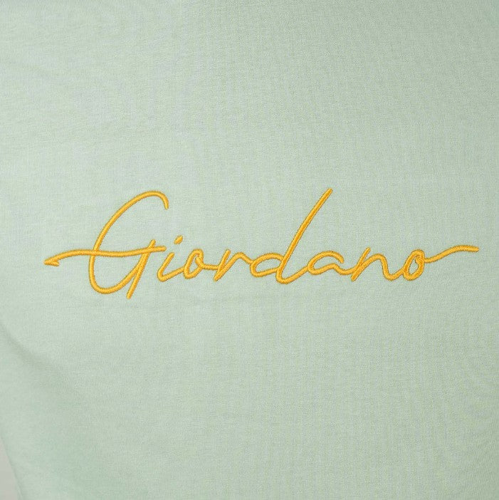 Men's Cotton Crewneck Tee With Signature Print