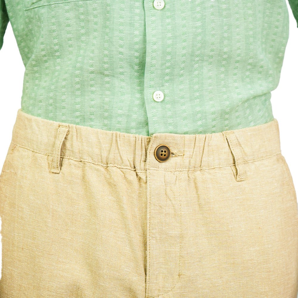 Men's Slim Taper Linen Cotton Khakis
