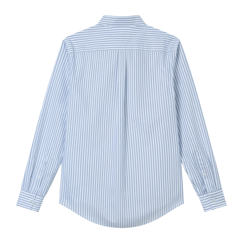 Men’s Cotton Oxford Wrinkle Free Long-Sleeve Shirt