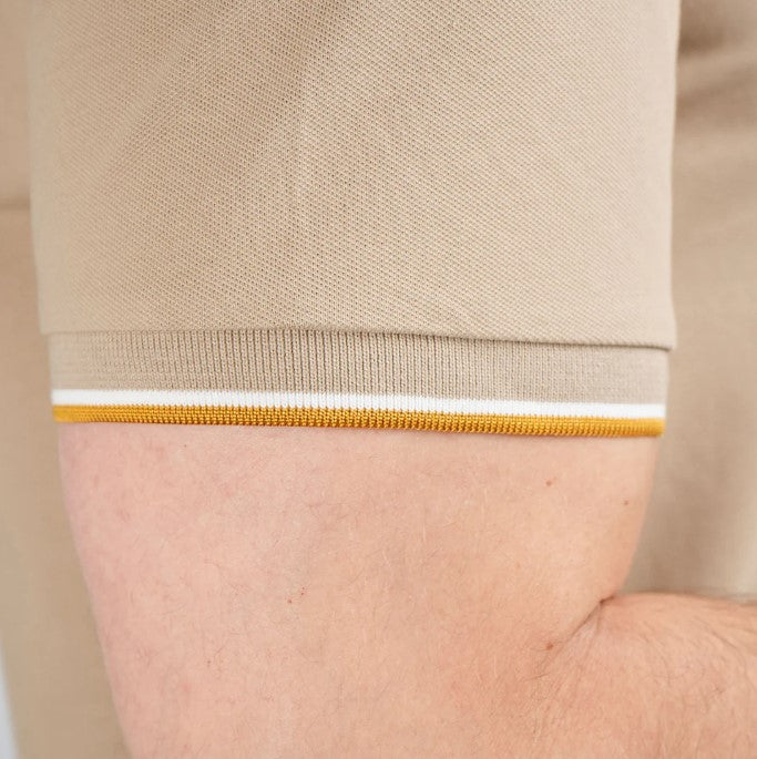 Men's Classic Slim Fit Polo with Signature Embroidery