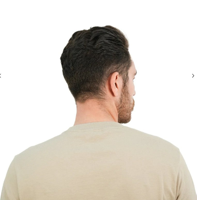 Men's Cotton Signature Print Slim Fit Tee