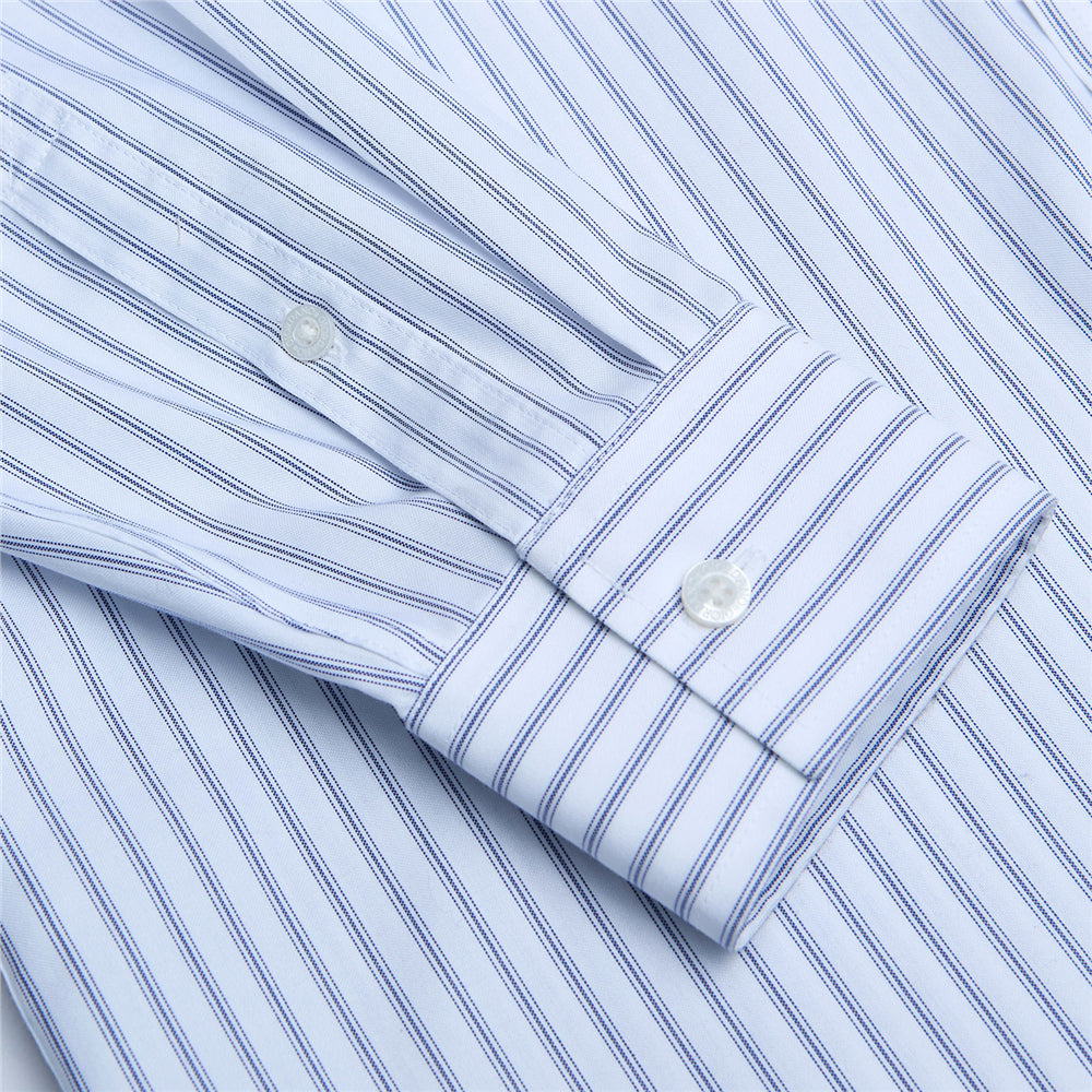Men’s Cotton Oxford Wrinkle Free Long-Sleeve Shirt
