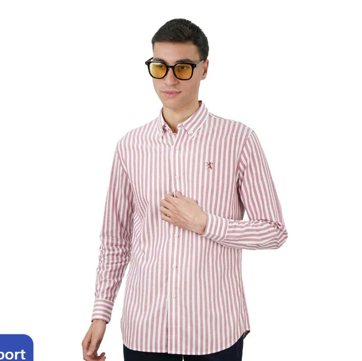 Men's Lion Cotton Oxford Shirt