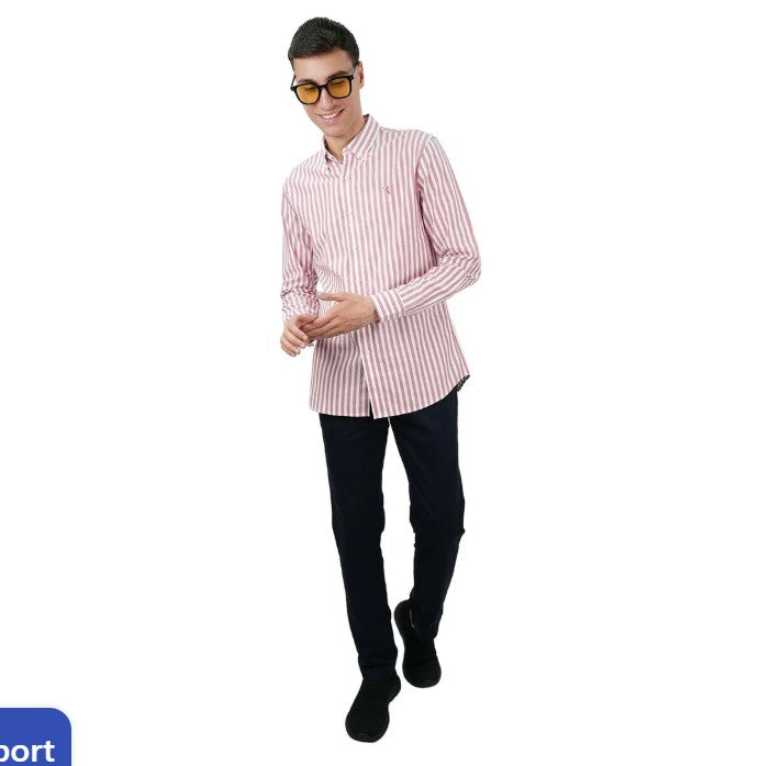 Men's Lion Cotton Oxford Shirt