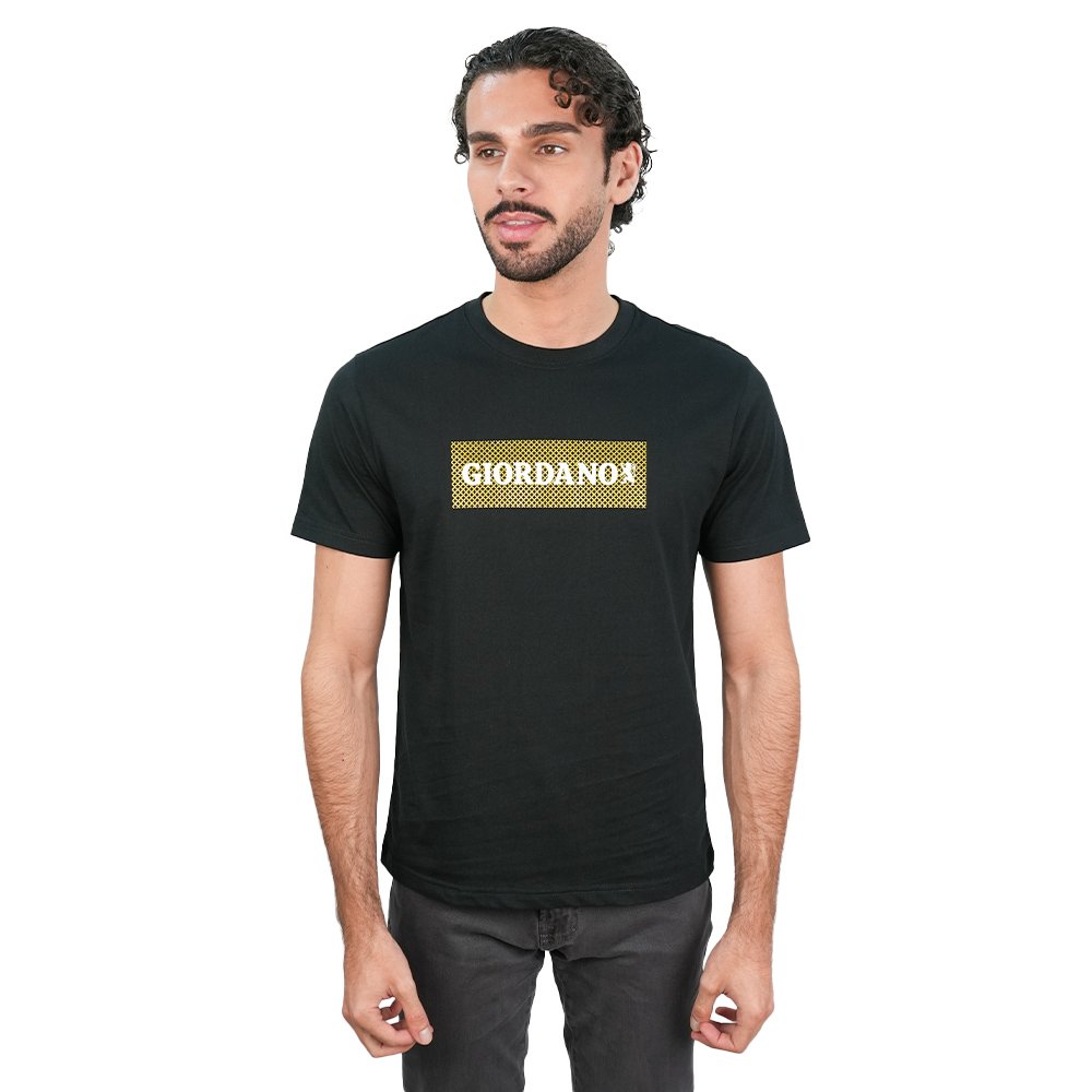 Men's Slim Cotton Signature Graphic Print Tee