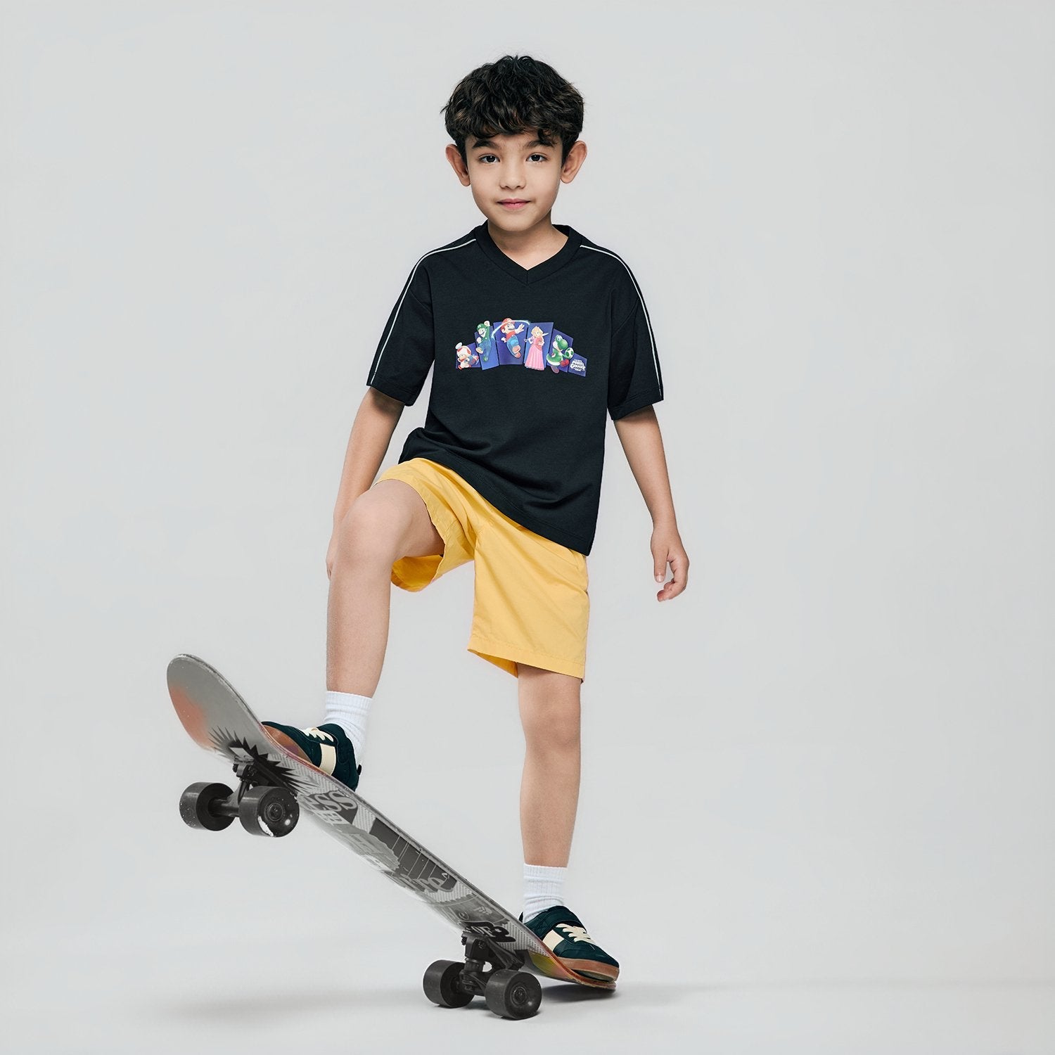 Junior Mario Relaxed Fit Print Tee