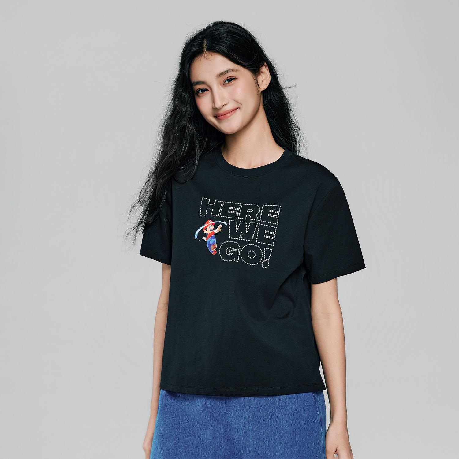 Women's Super Mario Relaxed PrintTee
