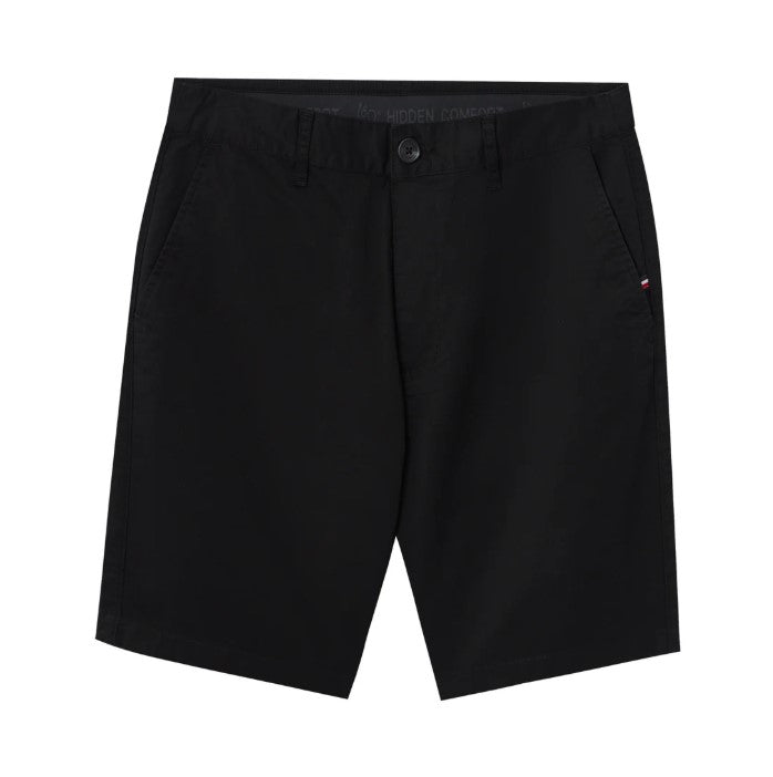 Man's Shorts Cotton/Spindex Twill Low Rise Slim Triple Bermuda
