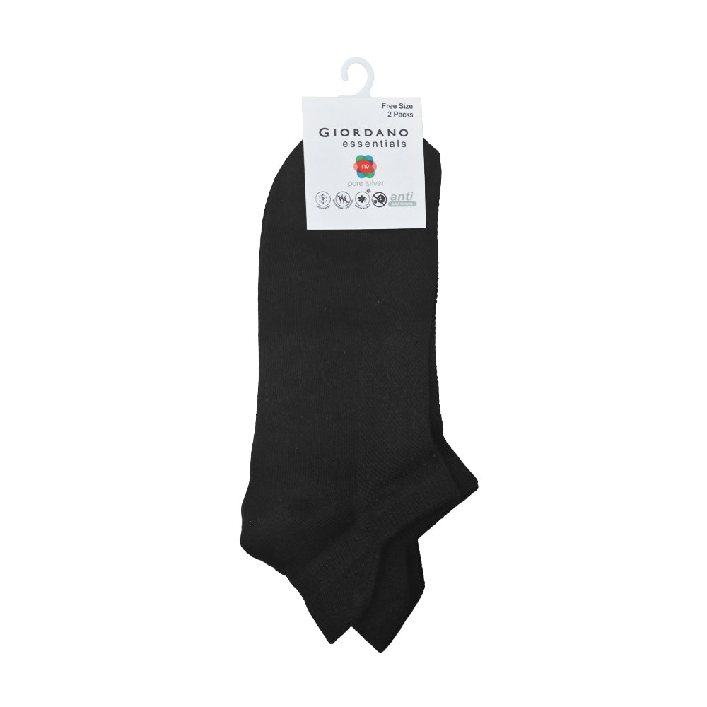 Unisex 2-Pack Ankle Socks: Essential Cotton Blend Comfort