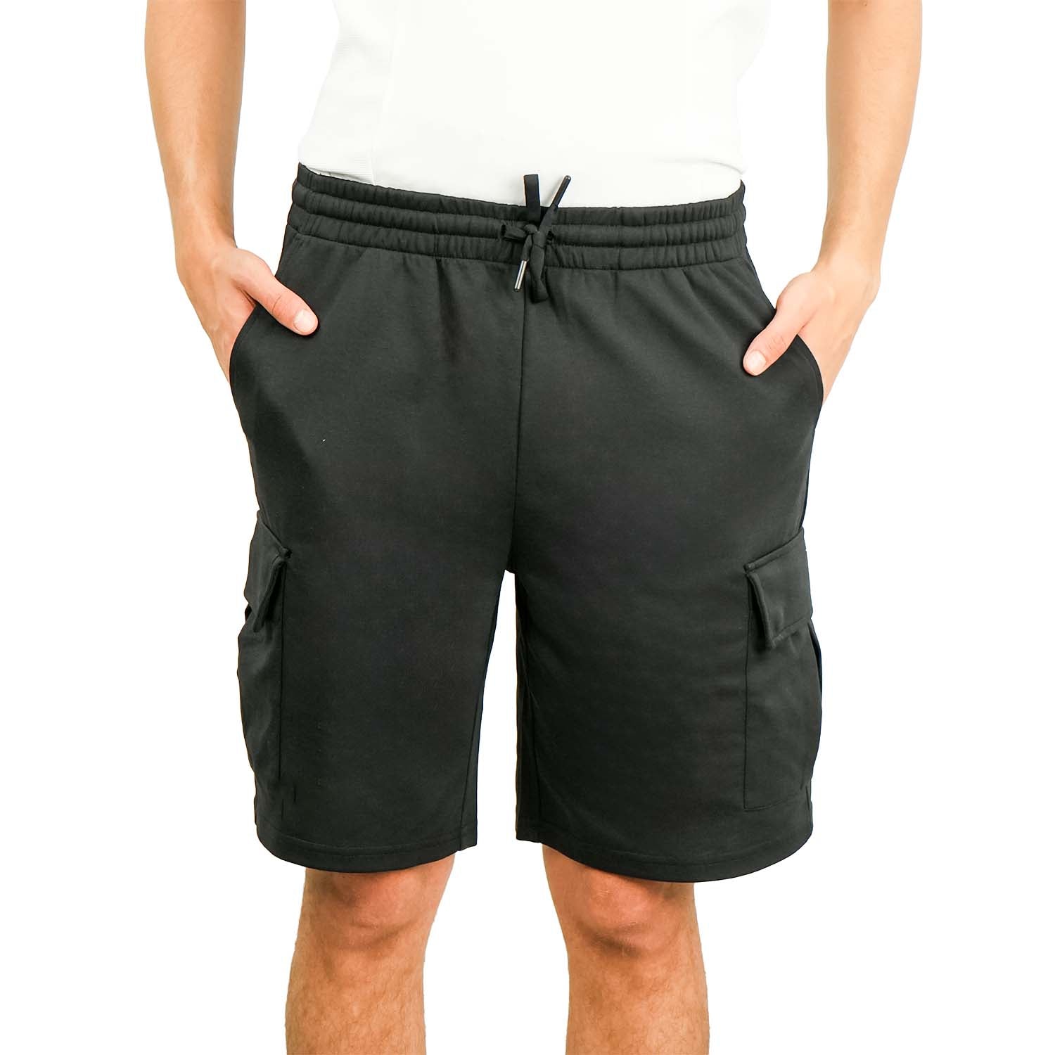 Men's Cotton Blend Interlock Relaxed Fit Shorts