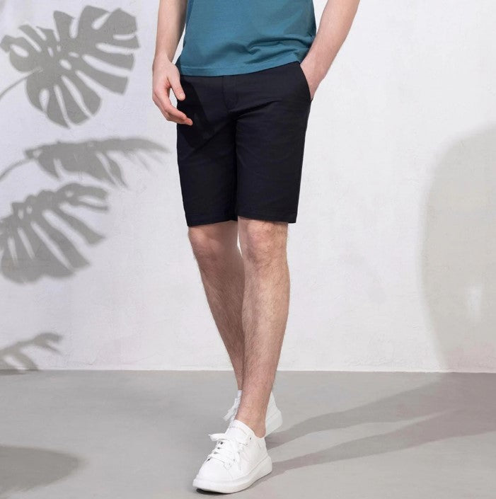 Men's Slim Fit Twill Shorts - Comfortable & Flexible