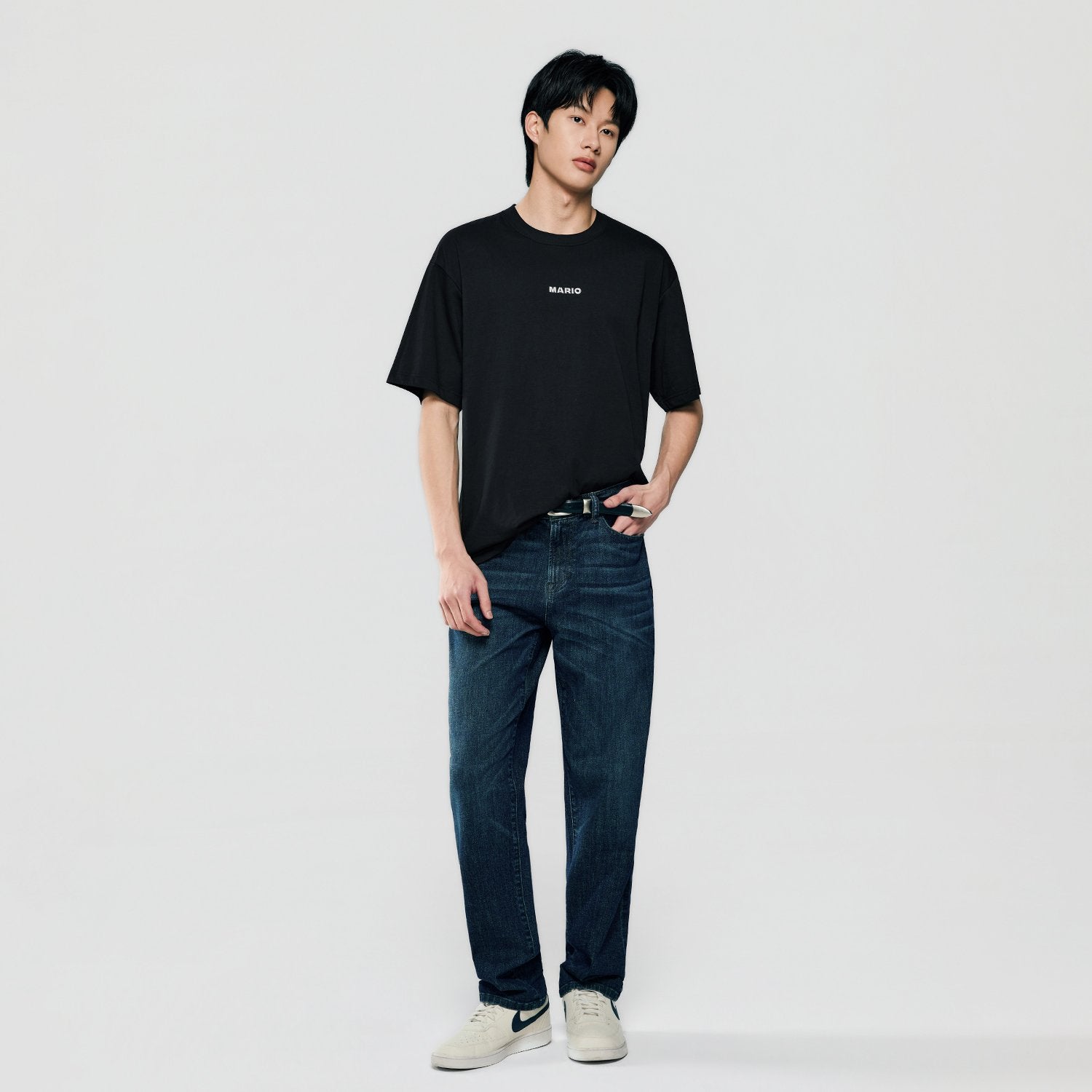 Men's Super Mario Relaxed Print Tee