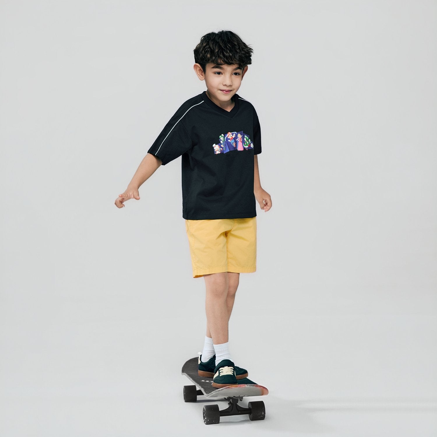 Junior Mario Relaxed Fit Print Tee