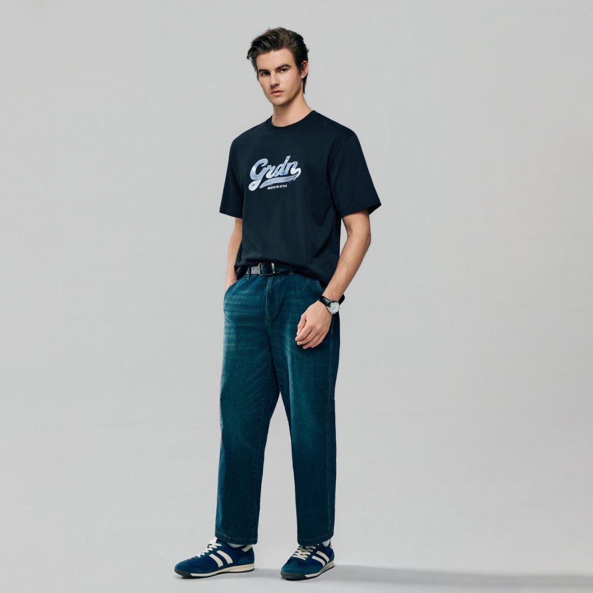 Men’s Relaxed Fit Cotton Graphic Tee